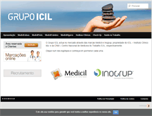 Tablet Screenshot of medicil.pt